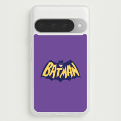 Bat Superhero Purple Logo Phone Case for Google Pixel 10 Pro XL