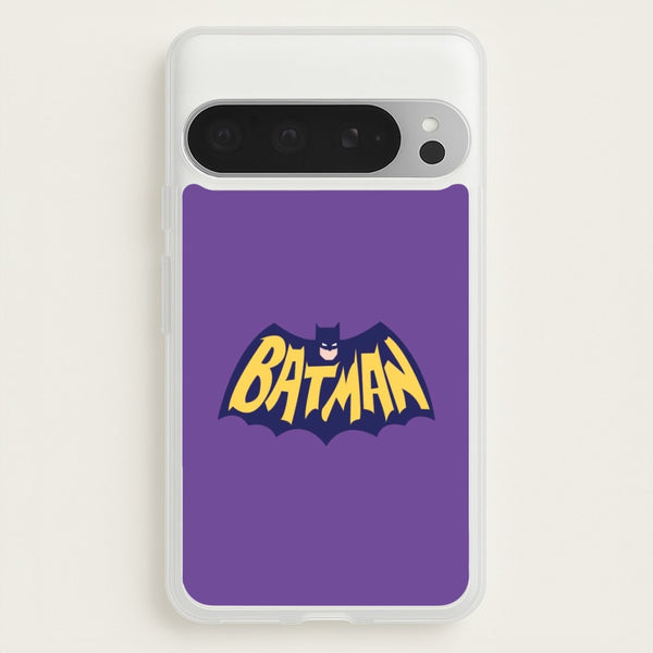 Bat Superhero Purple Logo  - Batman Phone Case for Google Pixel 9 Pro XL