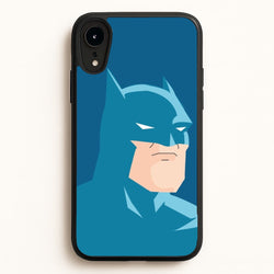 Blue Bat Superhero  - Batman Phone Case for iPhone XR