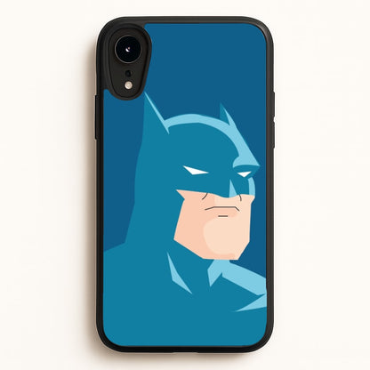 Blue Bat Superhero  - Batman Phone Case for iPhone XR
