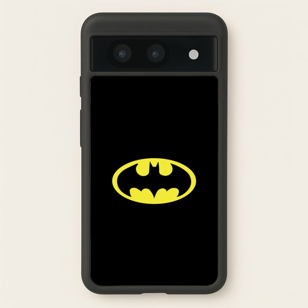 Black Bat Superhero Logo  - Batman Phone Case for Google Pixel 8a