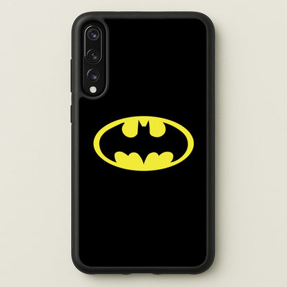 Black Bat Superhero Logo  - Batman Phone Case for Huawei P20 Pro