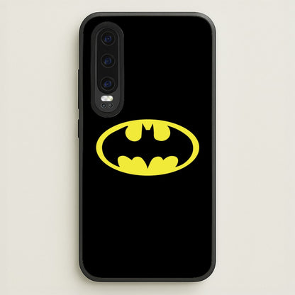 Black Bat Superhero Logo  - Batman Phone Case for Huawei P30