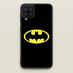 Black Bat Superhero Logo  - Batman Phone Case for Galaxy A12