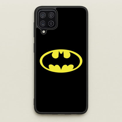 Black Bat Superhero Logo  - Batman Phone Case for Galaxy A12