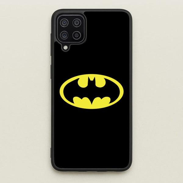 Black Bat Superhero Logo  - Batman Phone Case for Galaxy A12