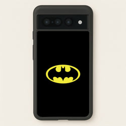 Black Bat Superhero Logo  - Batman Phone Case for Google Pixel 7 Pro