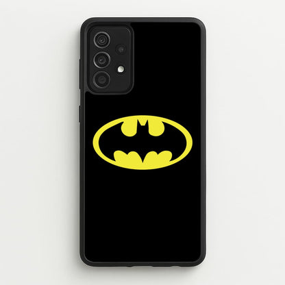 Black Bat Superhero Logo  - Batman Phone Case for Galaxy A52 / A52s
