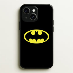 Black Bat Superhero Logo  - Batman Phone Case for iPhone 14 Plus