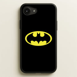 Black Bat Superhero Logo  - Batman Phone Case for iPhone 16e