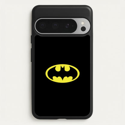 Black Bat Superhero Logo  - Batman Phone Case for Google Pixel 9 Pro XL