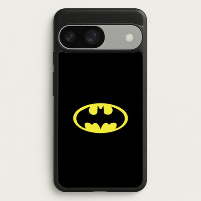 Black Bat Superhero Logo  - Batman Phone Case for Google Pixel 9 / 9 Pro