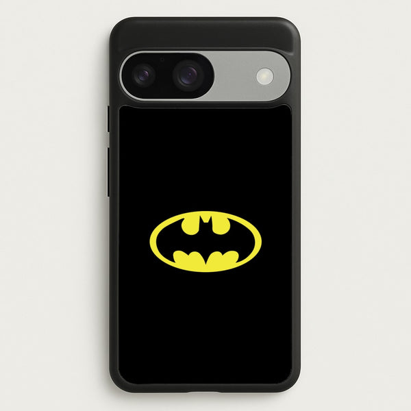 Black Bat Superhero Logo  - Batman Phone Case for Google Pixel 9 / 9 Pro