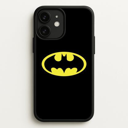 Black Bat Superhero Logo  - Batman Phone Case for iPhone 11