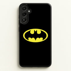 Black Bat Superhero Logo  - Batman Phone Case for Galaxy A36