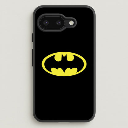 Black Bat Superhero Logo  - Batman Phone Case for Google Pixel 9a