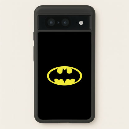 Black Bat Superhero Logo  - Batman Phone Case for Google Pixel 8