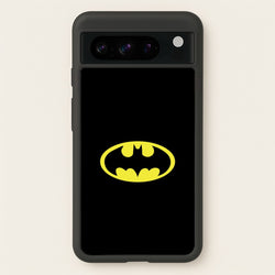Black Bat Superhero Logo  - Batman Phone Case for Google Pixel 8 Pro