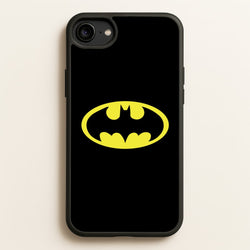 Black Bat Superhero Logo  - Batman Phone Case for iPhone 6 / 7 / 8 / SE