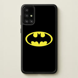 Black Bat Superhero Logo  - Batman Phone Case for Galaxy A71