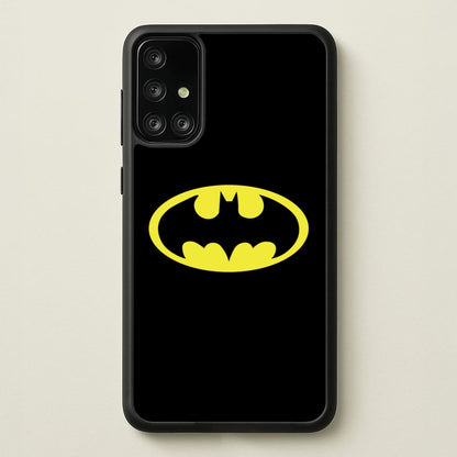 Black Bat Superhero Logo  - Batman Phone Case for Galaxy A71