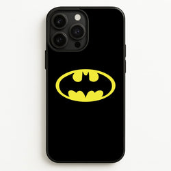 Black Bat Superhero Logo  - Batman Phone Case for iPhone 13 Pro Max