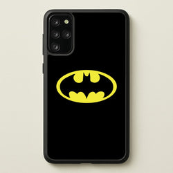 Black Bat Superhero Logo  - Batman Phone Case for Galaxy S20 Plus