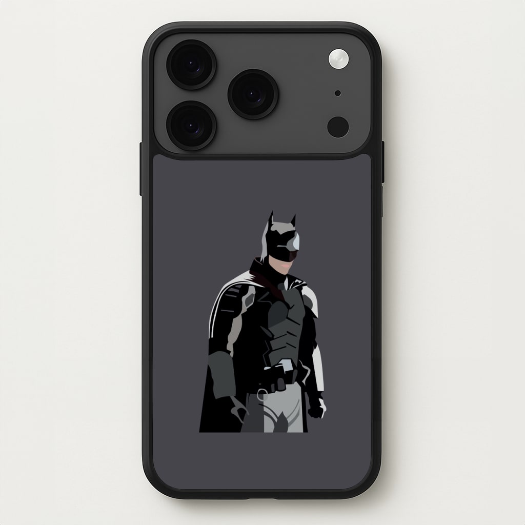 Black Bat Superhero Phone Case for iPhone 17 Pro Max