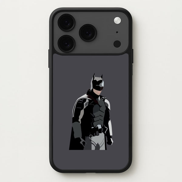 Black Bat Superhero Phone Case for iPhone 17 Pro Max