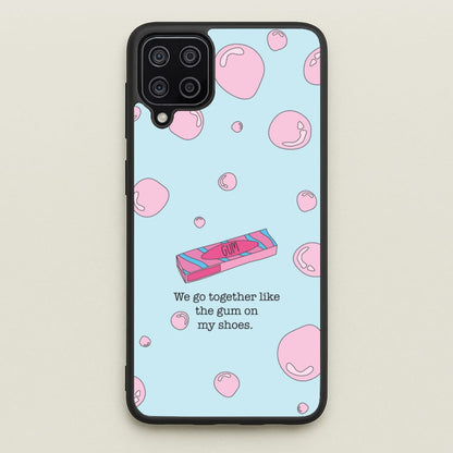 The Gum On My Shoes  - Beabadoobee Phone Case for Galaxy A12