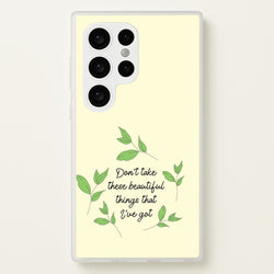 Don't Take These Beautiful Things That I've Got  - Benson Boone Phone Case for Galaxy S24 Ultra
