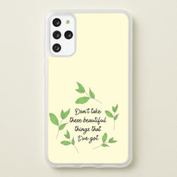 Don't Take These Beautiful Things That I've Got  - Benson Boone Phone Case for Galaxy S20 Plus