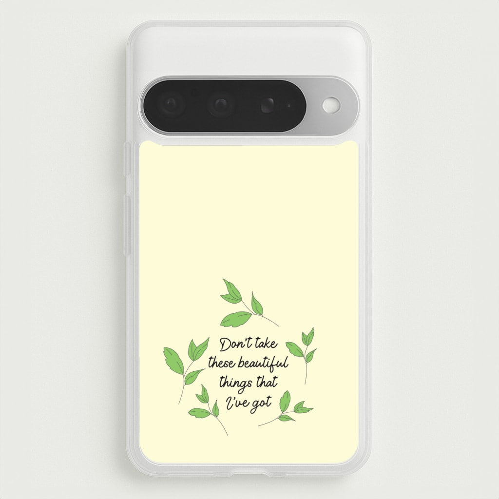 Don't Take These Beautiful Things That I've Got Phone Case for Google Pixel 10 Pro XL