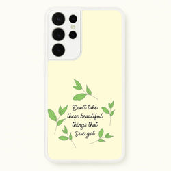 Don't Take These Beautiful Things That I've Got  - Benson Boone Phone Case for Galaxy S21 Ultra