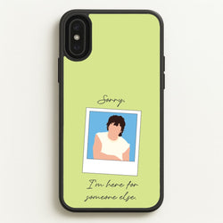 Sorry, I'm Here For Someone Else  - Benson Boone Phone Case for iPhone XS Max