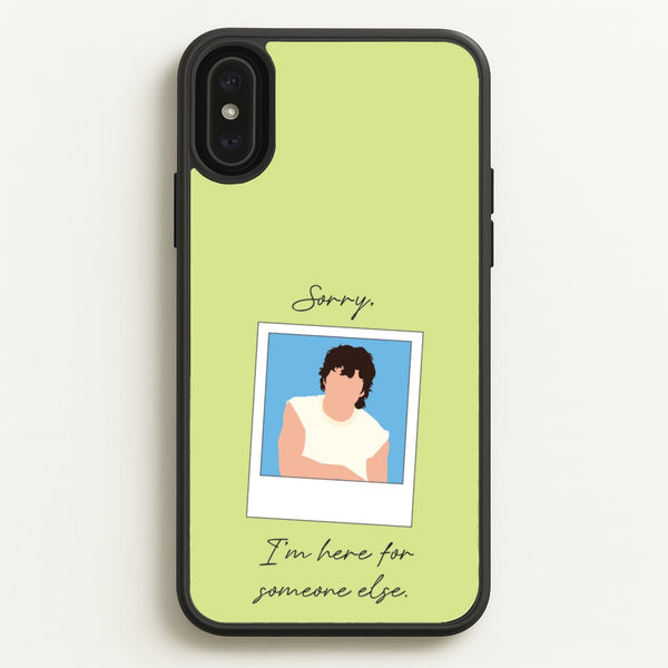 Sorry, I'm Here For Someone Else  - Benson Boone Phone Case for iPhone XS Max