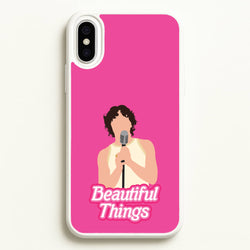 Neon Pink Beautiful Things  - Benson Boone Phone Case for iPhone XS Max