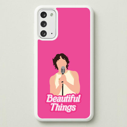 Neon Pink Beautiful Things  - Benson Boone Phone Case for Galaxy Note 20