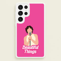 Neon Pink Beautiful Things  - Benson Boone Phone Case for Galaxy S22 Ultra