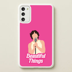 Neon Pink Beautiful Things  - Benson Boone Phone Case for Galaxy S20