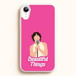 Neon Pink Beautiful Things  - Benson Boone Phone Case for iPhone XR