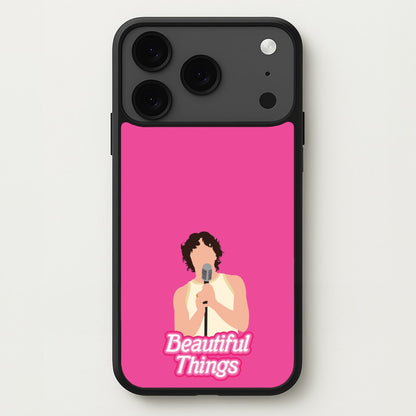 Neon Pink Beautiful Things Phone Case for iPhone 17 Pro Max