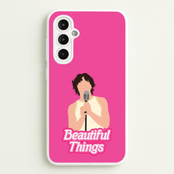 Neon Pink Beautiful Things  - Benson Boone Phone Case for Galaxy A14