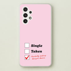 Mentally Dating Benson  - Benson Boone Phone Case for Galaxy A13
