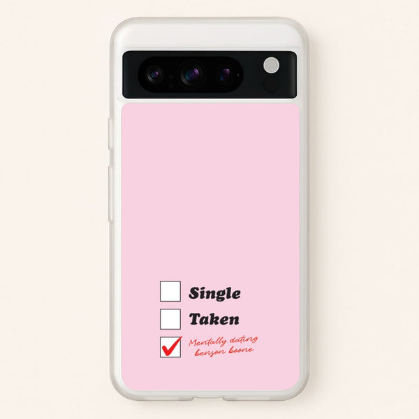 Mentally Dating Benson  - Benson Boone Phone Case for Google Pixel 8 Pro