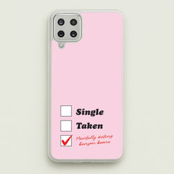 Mentally Dating Benson  - Benson Boone Phone Case for Galaxy A12