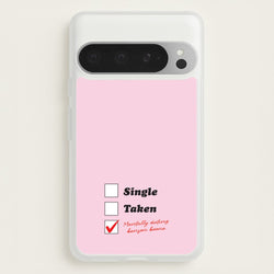 Mentally Dating Benson  - Benson Boone Phone Case for Google Pixel 9 Pro XL