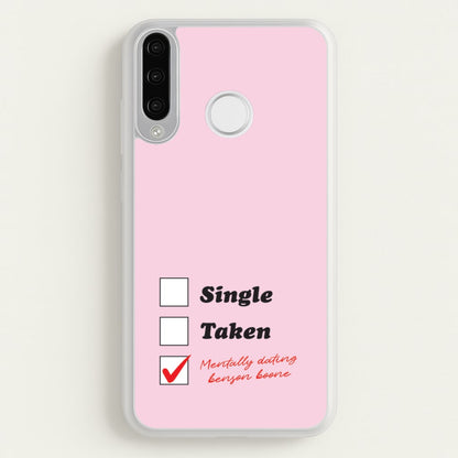 Mentally Dating Benson  - Benson Boone Phone Case for Huawei P30 Lite
