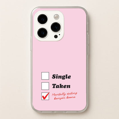 Mentally Dating Benson  - Benson Boone Phone Case for iPhone 15 Pro Max