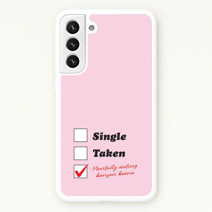 Mentally Dating Benson  - Benson Boone Phone Case for Galaxy S22 Plus
